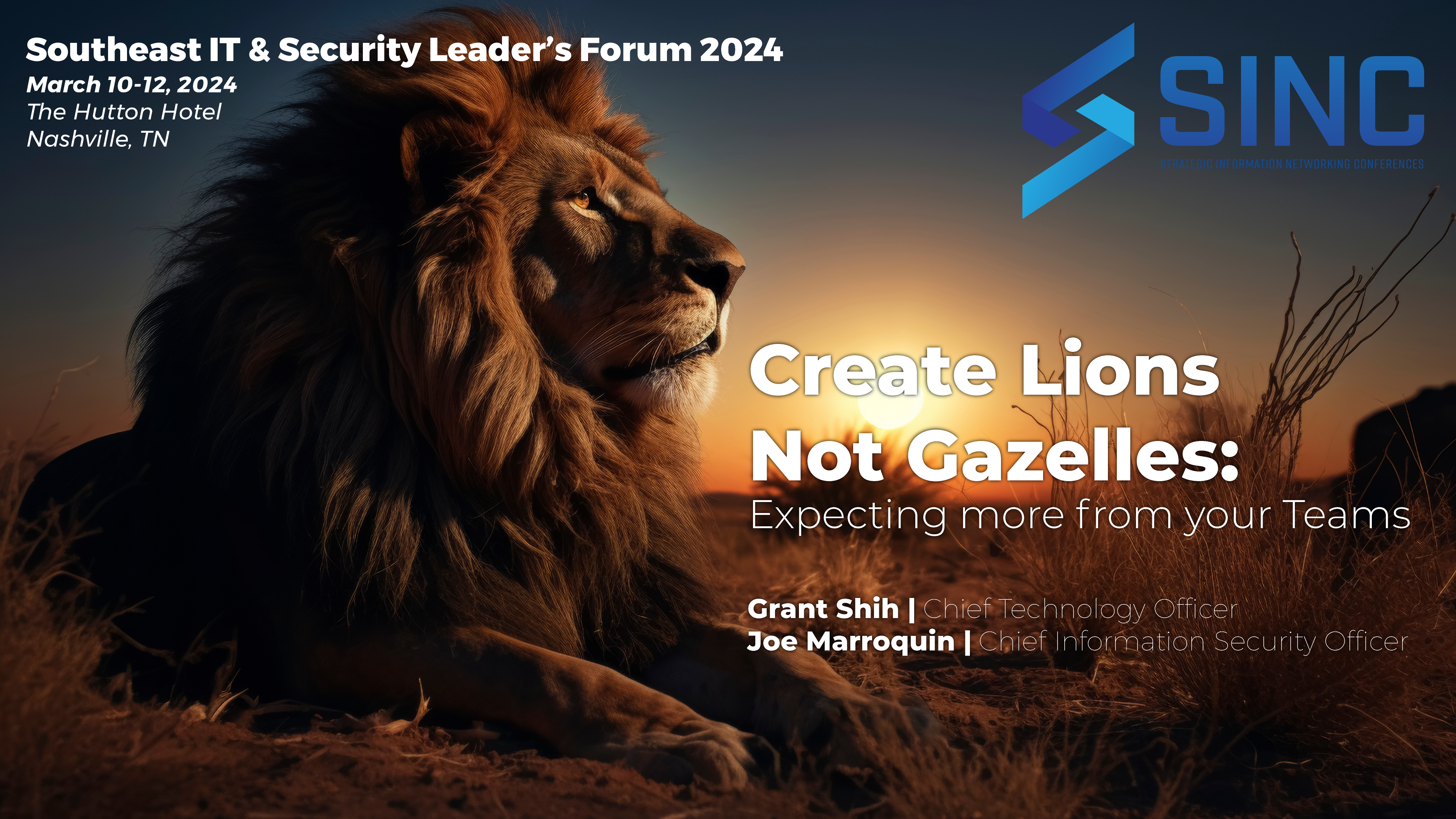Keynote: Southeast IT & Security Leader’s Forum 2024